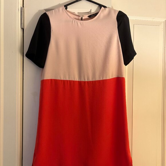 Zara Colorblock dress, Size Small - Picture 2 of 9